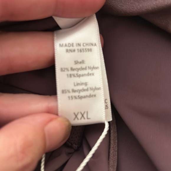 Andie The Nadi One Piece Swimsuit Licorice Purple size XXL long torso‎ NWT - Picture 10 of 10